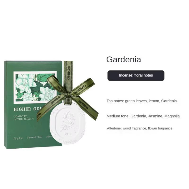 Aromatherapy Wax Tablets Oud Agarwood Relieve Stress Long Lasting Fragrance Unique Car Accessories Freshen the Air Freesia