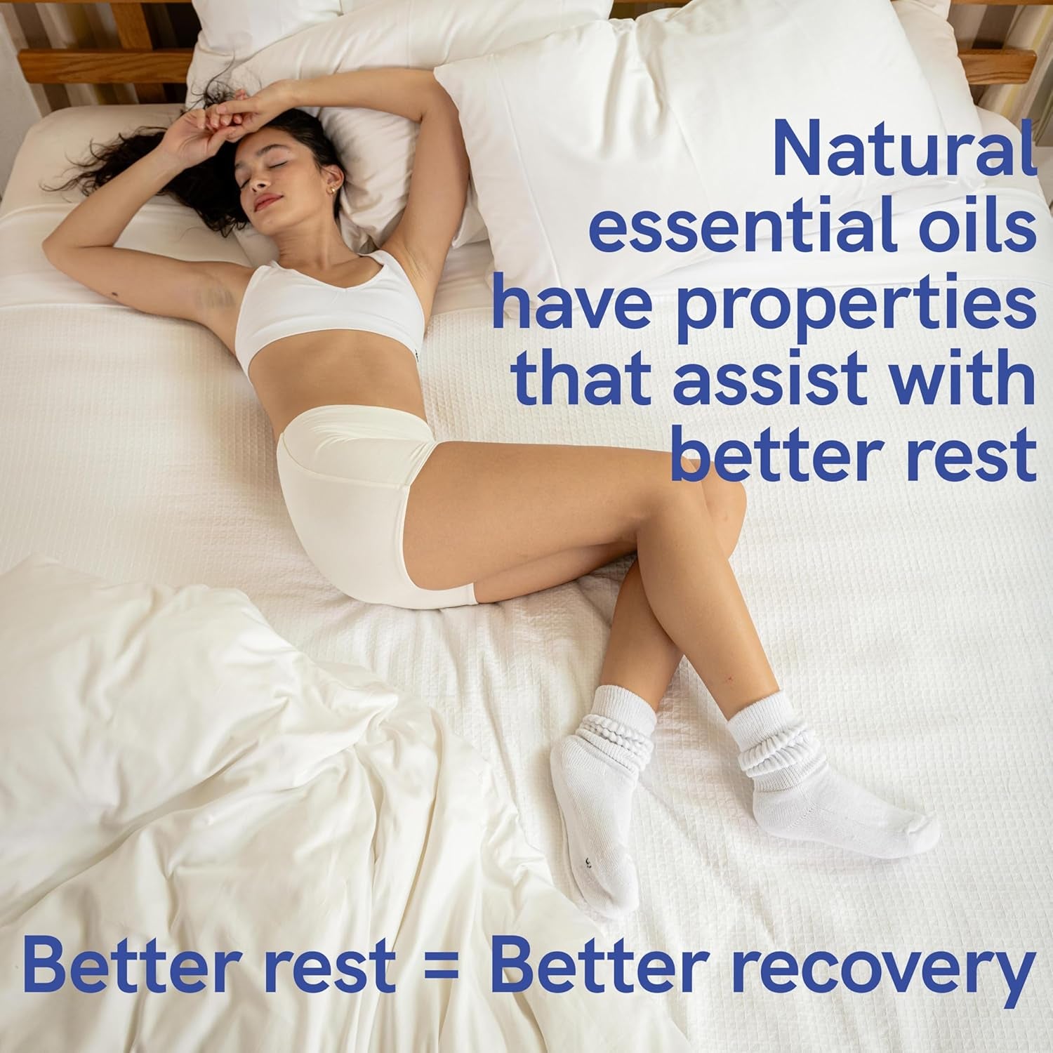 Sport Recovery Bath Bombs - Magnesium Epsom Salt for Soaking Sore Muscles, Christmas Stocking Stuffers, Made in USA with Essential Oils, Peppermint and Eucalyptus Relaxation for Athletes