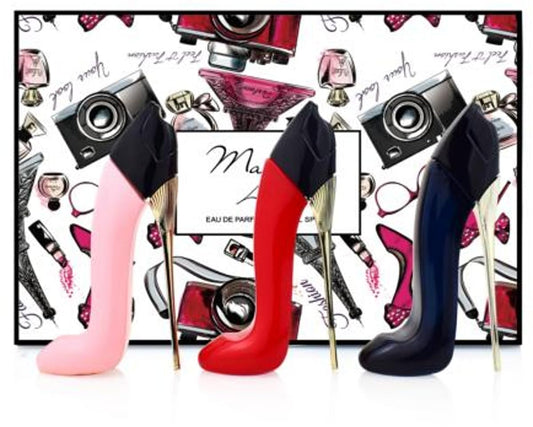 Cool Girl High Heel Perfume Gift Set Box for Women Good Imitation Eau De Parfum