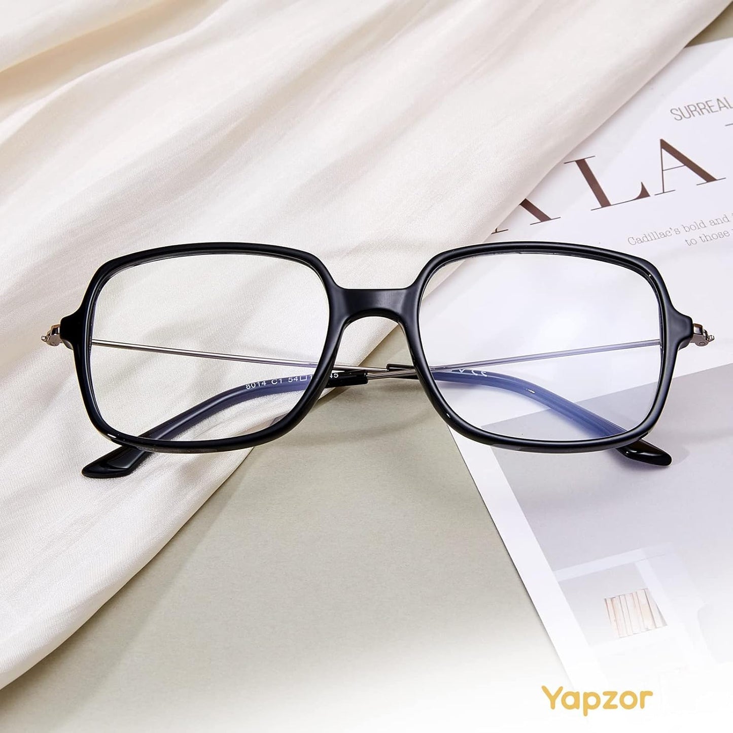 Computer Blue Light Blocking Glasses Square anti Eye Strain/Uv/Glare Blue Light Filter Gaming Eyeglasses for Women Men