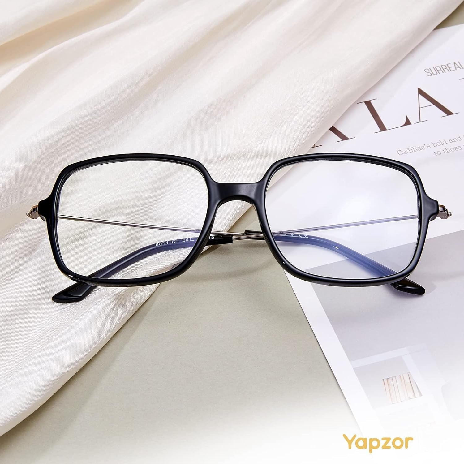 Computer Blue Light Blocking Glasses Square anti Eye Strain/Uv/Glare Blue Light Filter Gaming Eyeglasses for Women Men