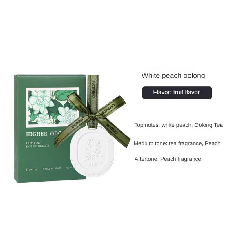 Aromatherapy Wax Tablets Oud Agarwood Relieve Stress Long Lasting Fragrance Unique Car Accessories Freshen the Air Freesia