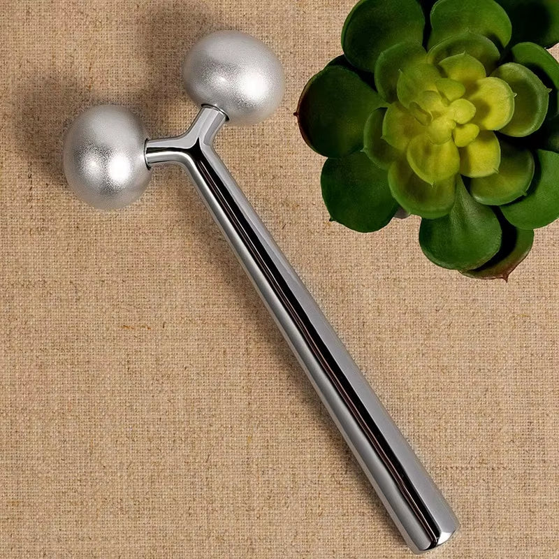 Natural Beauty & Wellness Facial Roller Massager V Face Skin Tightening & Collagen Production Rejuvenated Appearance Firm Tone