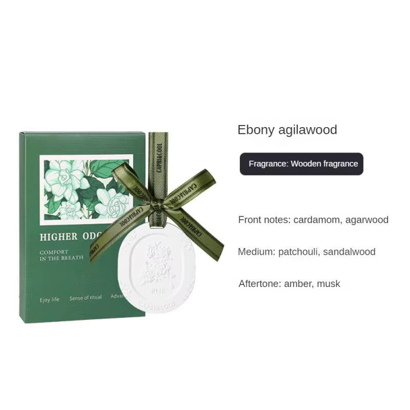 Aromatherapy Wax Tablets Oud Agarwood Relieve Stress Long Lasting Fragrance Unique Car Accessories Freshen the Air Freesia